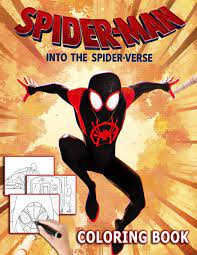 Tons of awesome miles morales into the spider verse wallpapers to download for free. Spider Man Into The Spider Verse Coloring Book 20 Awesome Illustrations For Kids Books Exclusive 9798608509421 Amazon Com Books