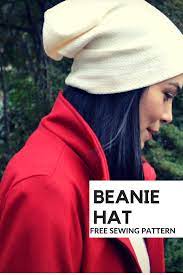 Beanie Hat Free Sewing Pattern Learn How To Make A Beanie Hat With A Step By Step Sew Winter Hat Sewing Pattern Hat Patterns To Sew Sewing Patterns Free Women