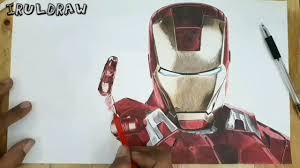 Maybe you would like to learn more about one of these? Drawing Iron Man Marvel Menggambar Iron Man Tanpa Sketsa Youtube