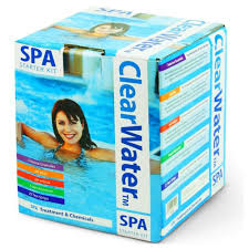Clearwater Basic Spa Chemical Starter Set 24 99 Spa Chemicals Spa Treatments Clear Water