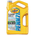 Platinum Euro LX 0W-30 Full Synthetic Motor Oil, 5-L Pennzoil