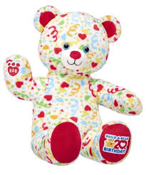 Animal crossing x build a bear. Build A Bear 20th Birthday Confetti Bear Custom Stuffed Animal Animal Crossing Plush Build A Bear