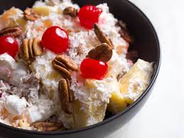 Frozen fruit dessert hello summer i heart nap time. How Ambrosia Became A Southern Christmas Tradition Serious Eats