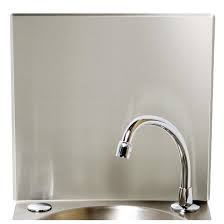 stainless steel splashback panel