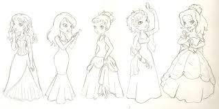 39+ disney black and white coloring pages for printing and coloring. Chibi Disney Princess Coloring Pages Joyride Drawing