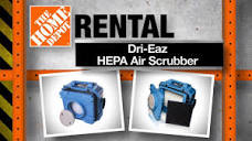 DRI-EAZ Hepa Air Scrubber with Filters Rental F284 - The Home Depot
