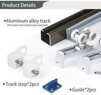 Wooden Door Roller system Easy Assembly Silent Smooth Factory Wholesales  Good Popularity