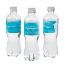 personalized blue watercolor water bottle labels in 2020 bottle water bottle water bottle labels