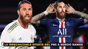 De acordo com o programa de tv 'el chiringuito. La Brutal Oferta Del Psg A Sergio Ramos Que No Podra Rechazar Y La Renovacion Con El Madrid Youtube