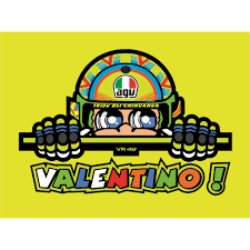 Bravo valentino rossi masih merajai media sosial italia sepanjang via gozzip.id. Kaos Model Valentino Rossi Kartun Shopee Indonesia