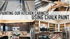 I'm a busy working mum/mom so this. How To Paint Your Kitchen Cabinets With Chalk Paint Youtube