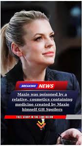 🔨💥 Read more:  https://soapspoilers.uk/maxie-was-poisoned-by-a-relative-cosmetics-containing-medicine-created-by-maxie-himself-gh-spoilers/,  #GeneralHospital #GH #SonnyCorinthos #JasonMorgan ...