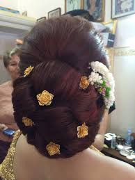 Khmer Wedding Hairstyle By Kimchy Ngov Bridal Hair Buns Saree Hairstyles Big Bun Hair