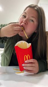 Malia Eats Mcdonalds