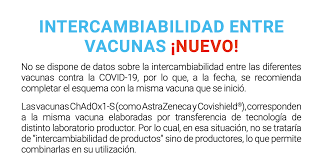 Ante cualquier duda, te ofrece las. Federico Kukso On Twitter Este Punto Tambien Es Muy Interesante No Se Recomienda Combinar Dos Vacunas Distintas Aunque Si Se Permite Combinar Primera Dosis De Covishield Con Segunda Dosis De Astrazeneca Por