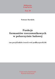 Http Www Lingvaria Polonistyka Uj Edu Pl Documents 5768825 139206133 Blv 12 T Kurdy C5 82a Funkcje Formant C3 B3w Rzeczownikowych W Poezji Ludowej Ebook Pdf D83042ed 142c 474f 9984 C4d2489052df