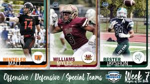 Some teams are paying outrageously and others are not. Football Players Of The Week Oct 21 Great Midwest Athletic Conference