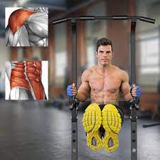 Pull up bar dip bar 400 lbs features: Sportsroyals Power Tower Dip Station Pull Up Bar For Home Gym Strength Training Equipment Load Capacity Up To 200 Kg Amazon De Sports Outdoors