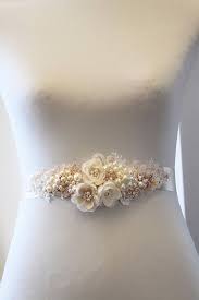 Rose Gold Bridal Sash Wedding Sash Floral Belt Wedding Tiara Para Bebe Flores Feitas A Mao Acessorios