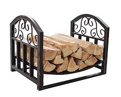 A triple section bin and log store, the green roof filled with alpines. Everflying Fireplace Log Rack With 4 Tools Indoor Outdoor Fireside Firewood Holders Lumber Storage Stacking Black Wrought Iron Logs Bin Holder For Fireplace Tool Patio Lawn Garden Procomrealty Outdoor Heating