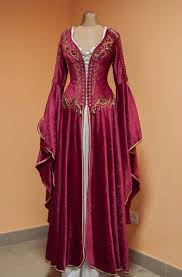 Red Dress Fantasy Dress Historical Dresses Fashion