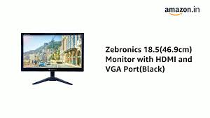 This category contains live video wallpapers for wallpaper engine in anime style. Amazon In Buy Zebronics 18 5 46 9cm Monitor With Hdmi And Vga Port Black Online At Low Prices In India Zebronics Reviews Ratings