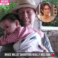 They've really adapted…” Emma shared. “It's beautiful, but it's hard for  them.” Story Mabel and Evelyn still reach for their father. Emma Heming  Willis says they've found ways to live with his