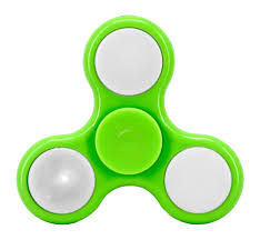 Light Up Fidget Spinner Green