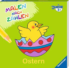 Willkommen beim junior adventskalender 2020! Ravensburger 555307 Malen Nach Zahlen Junior Ostern