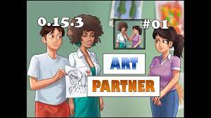 Summertime Saga Art Partner and Art Pad Quest | 0.16.1 | Miss Ross |  Complete Walkthrough - YouTube