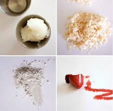 Delia Makes Pink Tinted Lip Balm With Grated Beeswax Coconut And Sweet Almond Oil A Chunk Of Red Lipstick And Shimmery Eye Shadow S Produits De Beaute Beaute