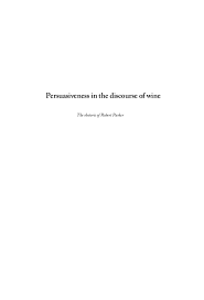 pdf persuasiveness in the discourse of wine the rhetoric