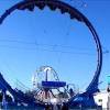 Es una nueva atracción de feria para parque de diversiones. 1