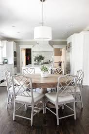 Chinese Chippendale Chairs Chinoiserie Chic Modern Farmhouse Dining Room Modern Farmhouse Dining Transitional Dining Room