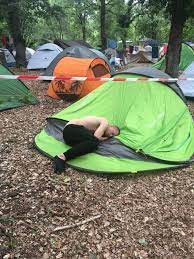 At Every Festival There S This Dude Camping Hiking Outdoors Tent Outdoor Caravan Campsite Travel Best Camping Gear Camping Near Me Camping Locations