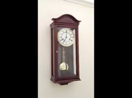 Now we switch to howard a dale earnhardt clock: Comitti Of London Hermle Bell Striking Wall Clock Youtube