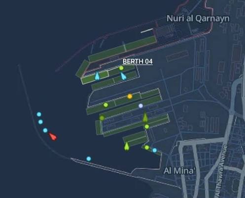 Tartus Port, Syria — August 14, 2026 Tartus Port's Berth No. 4, previously  under Russian control, is now under the control of the Syrian state.