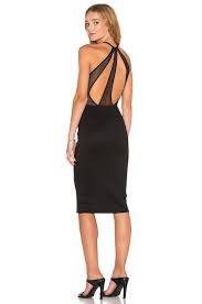 Oh My Love Genius Of Love Strap Back Dress In Black Revolve Clothing Mini Black Dress Mesh Inset Dress