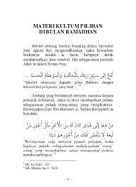 Demikian materi lengkap mengenai kata ganti dalam bahasa arab huwa huma hum dll. Kultum Ramadhan Pdf Free Download Studi Indonesia