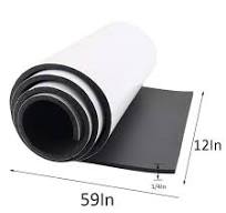Neoprene Sponge Foam Rubber Roll Adhesive,Easy Cut DIY Foam Sheet, Perfect  Cosplay Padding- Multi-Function Soundproof Rubber Foam Sheet (12 in x 59 in  ...