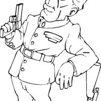 Desenho De Pistola Para Colorir Tudodesenhos