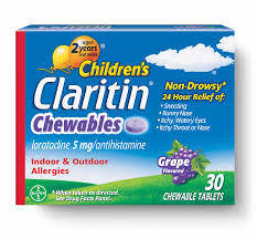 childrens claritin chewables 24 hour allergy relief