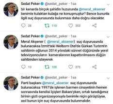 Peker, barmen oğuz atak'ın sırtında 'allah' dövmesi bulunduğu gerekçesiyle öldürülmesi olayına karıştığı gerekçesiyle uzun süre arandı. Politic Tr On Twitter 1997 Yilinda Bebek Te Yurudugu Sirada Barmen Oguz Atak I Sirtindan Vuranlarin Sedat Peker In Adamlari Cikmasina Ragmen Azmettirici Olan Sedat Peker E Sorusturma Acilmamis Bunu Donemin Ic Isleri Bakani Meral Aksener E