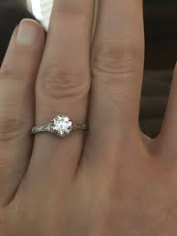 18k White Gold Hudson Ring Engagement Rings White Gold Rings Rings