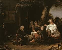 Depicting abraham and the three angels. Abraham Meeting The Lord And Two Angels Making The Case For Ferdinand Bol And Workshop Journal Of Historians Of Netherlandish Art