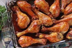 Caramelized Baked Chicken Legs Wings Servings 6 8 2 1 2 Lbs Chicken Legs 1 2 3 Tablespoons Olive Oil To Help It Stop Baked Chicken Legs Wing Recipes Recipes