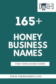 165 Best Honey Company Names Ideas Honey Brand Cute Business Names Best Company Names