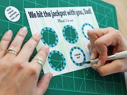 With this software, you can easily make you can use an online scratch off/scratch card game generator, to simply select from a number of scratch ticket images, and apply your own. Diy Scratch Off Card For Father S Day Father S Day Gift Idea Father S Day Kids Craft Hgtv