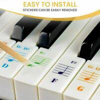 Diese sequenz wiederholt sich auf dem klavier hintereinander und sorgt so für mehrere tonlagen. Piano Learning Sticker H Free Lessons Links Music Lessons Tab Ebay