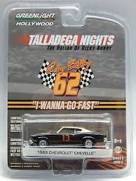 .chevelle from talladega nights in 1/64 scale diecast with cougar figure drive with fear part of greenlight's hollywood series 15 this is the 1969 chevrolet chevelle from talladega nights in 1/64. Diecast Toy Vehicles Greenlight Talladega Nights Ricky Reese Bobby 69 Chevy Chevelle 1 64 Mip Vhtf Dpskhanapara